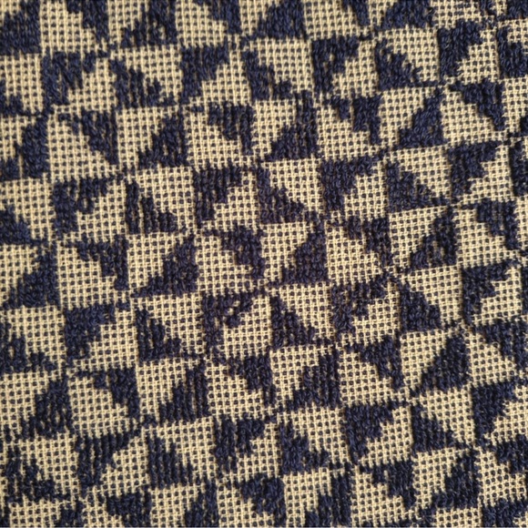 OAS Geometric Pattern Terry Sweatpants - Picture 3 of 6